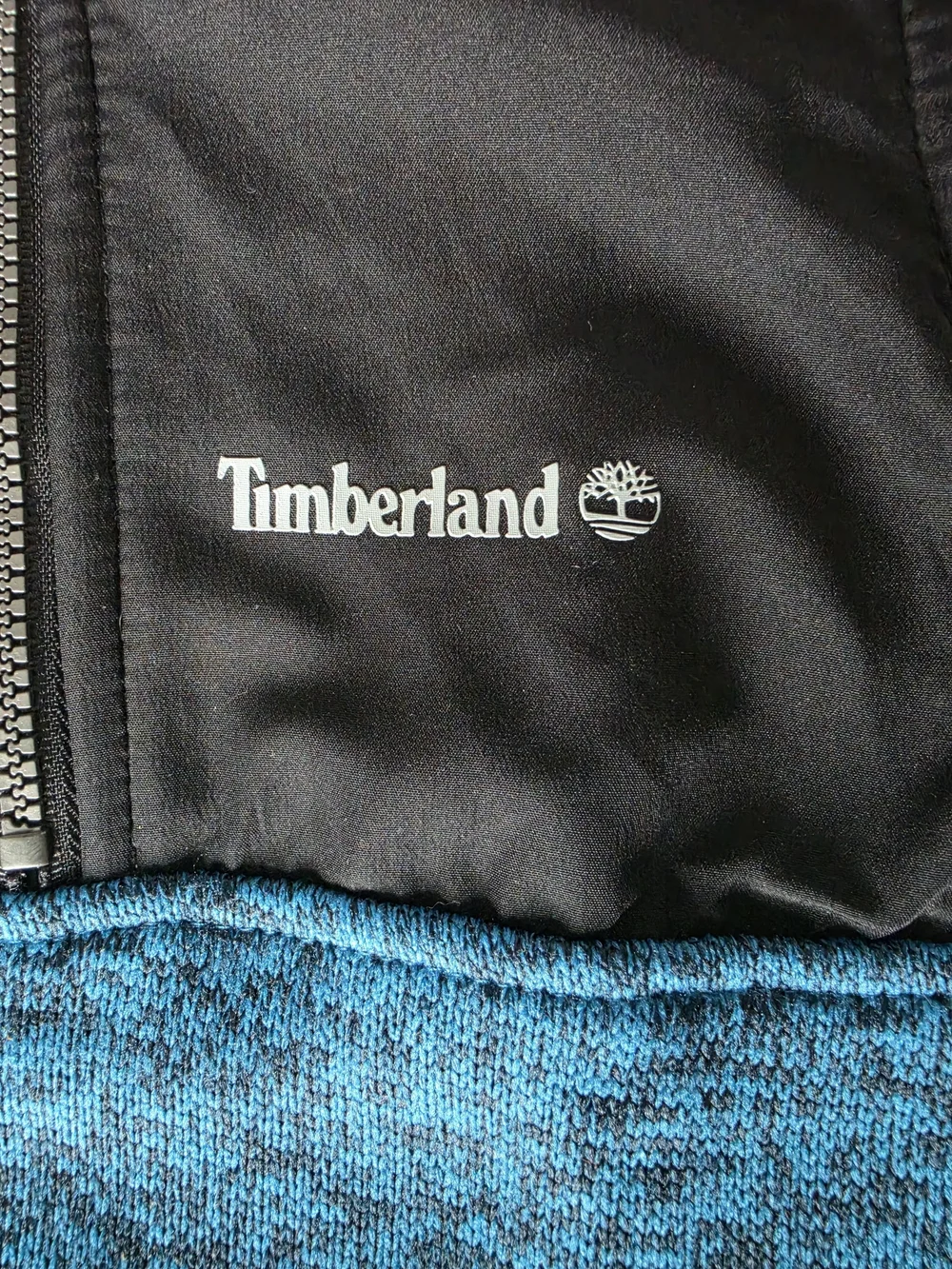 Timberland Boys 2T Blue/Black Quarter Zip Pullover Jogger 2 Piece Set